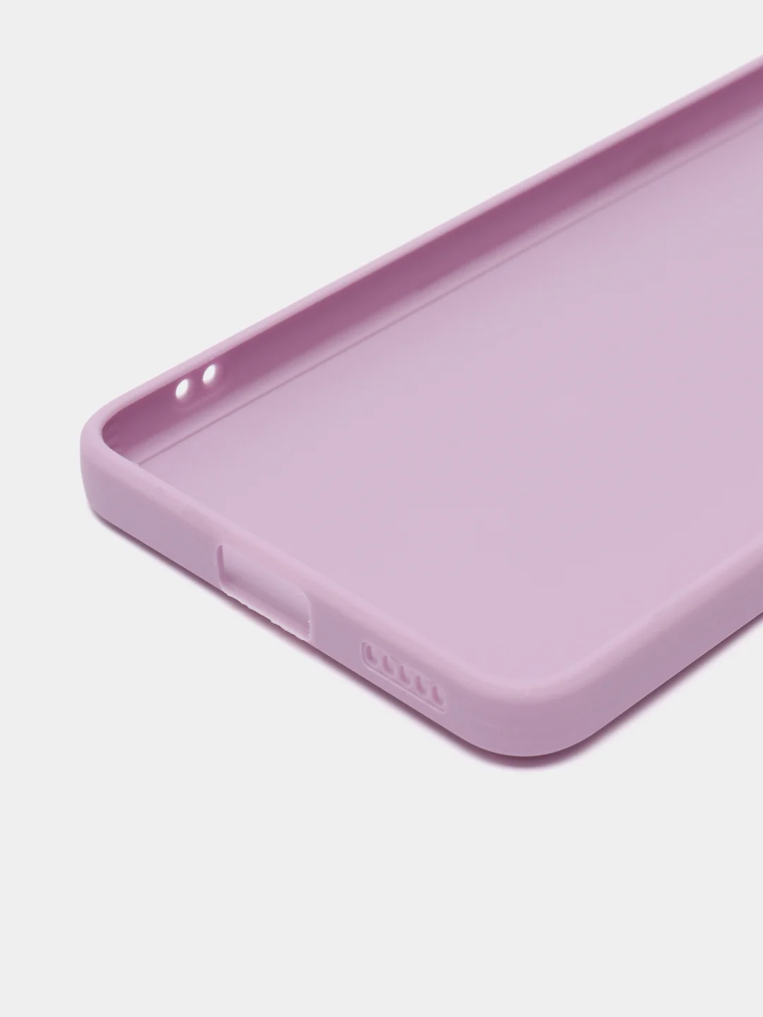 Лавандовый силиконовый чехол для Xiaomi 12 Lite (Сяоми 12 Лайт), прозрачный