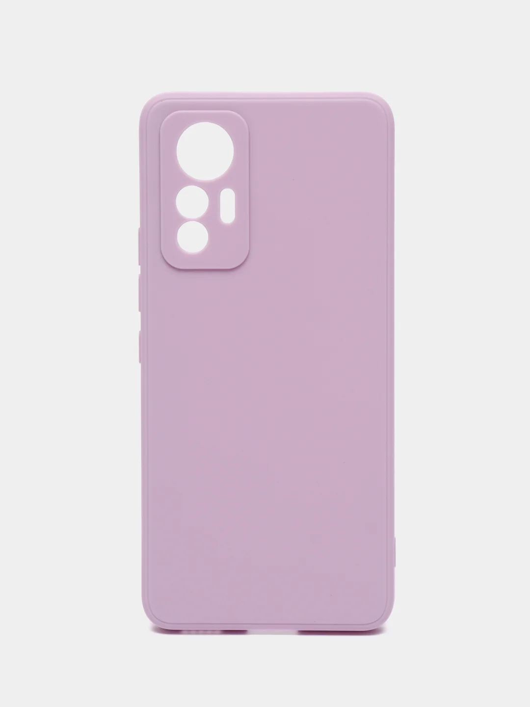 Лавандовый силиконовый чехол для Xiaomi 12 Lite (Сяоми 12 Лайт), прозрачный