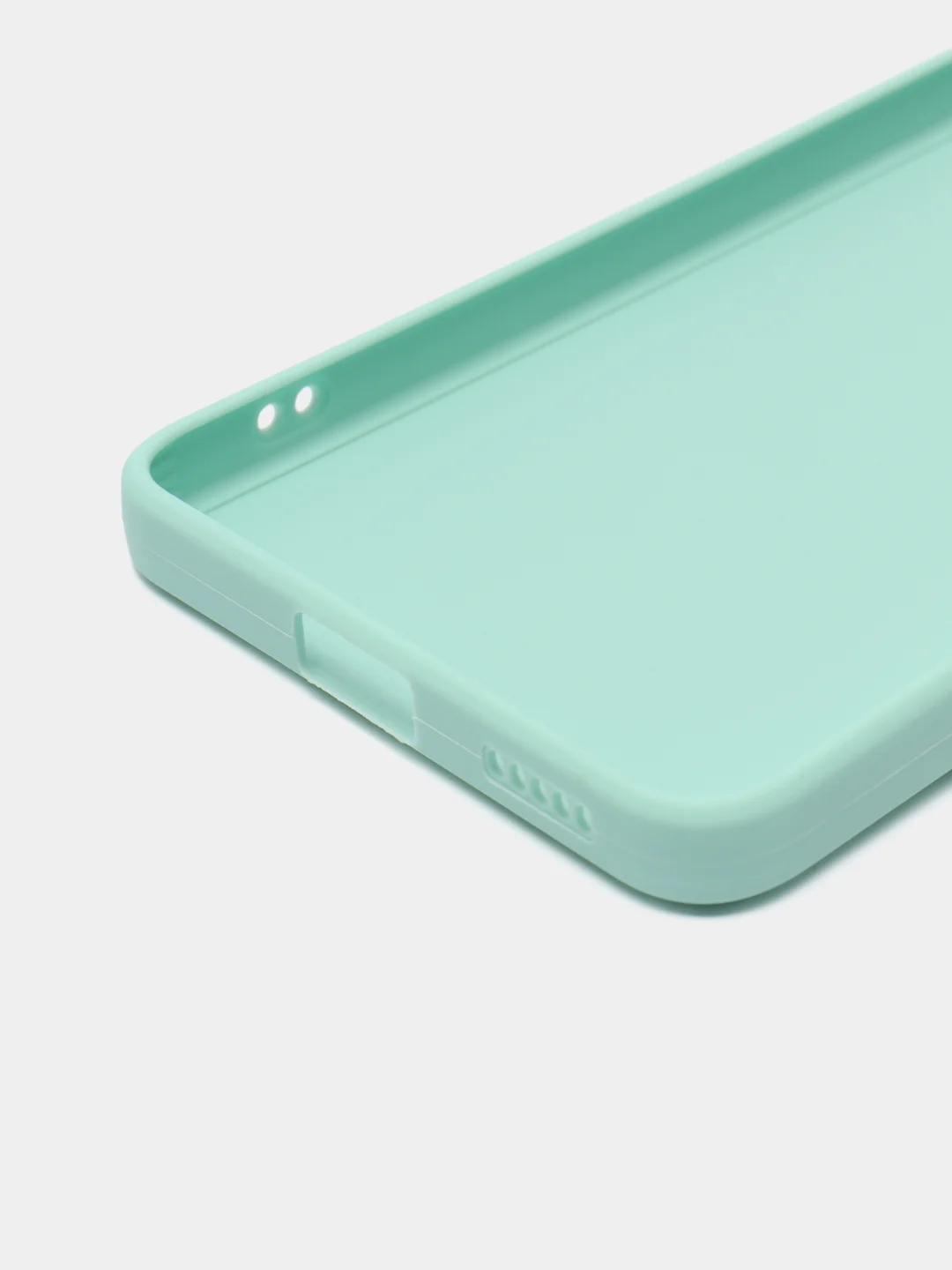 Мятный силиконовый чехол для Xiaomi 12 Lite (Сяоми 12 Лайт), прозрачный