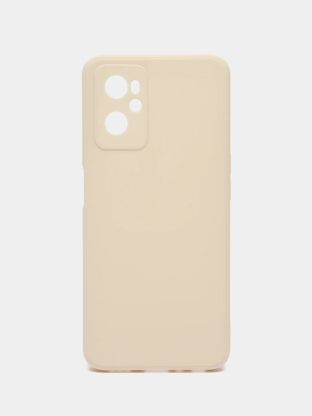 Молочный силиконовый чехол для Realme 9i 4G / Oppo A96, (Реалми 9Ай / Оппо А96), прозрачный