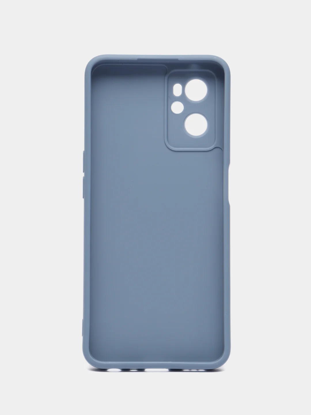 Синий меланж силиконовый чехол для Realme 9i 4G / Oppo A96, (Реалми 9Ай / Оппо А96), прозрачный