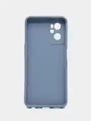 Синий меланж силиконовый чехол для Realme 9i 4G / Oppo A96, (Реалми 9Ай / Оппо А96), прозрачный