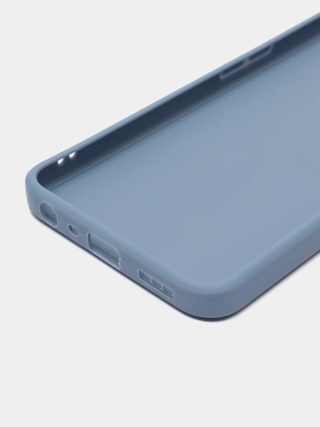 Синий меланж силиконовый чехол для Realme 9i 4G / Oppo A96, (Реалми 9Ай / Оппо А96), прозрачный