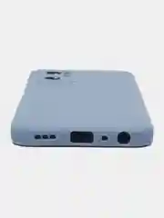 Синий меланж силиконовый чехол для Realme 9i 4G / Oppo A96, (Реалми 9Ай / Оппо А96), прозрачный