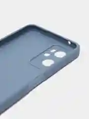 Синий меланж силиконовый чехол для Realme 9i 4G / Oppo A96, (Реалми 9Ай / Оппо А96), прозрачный