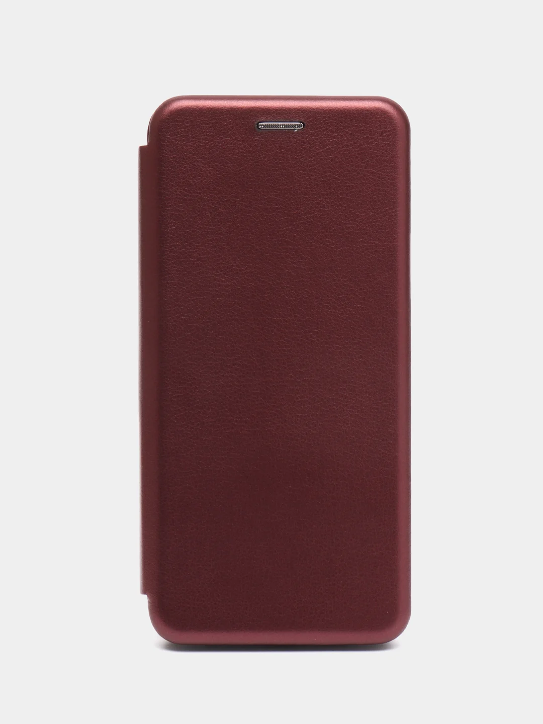 Багровый чехол-книжка для Tecno Spark 8C / Spark Go 2022 (Техно Спарк 8С / Спарк Го 2022)