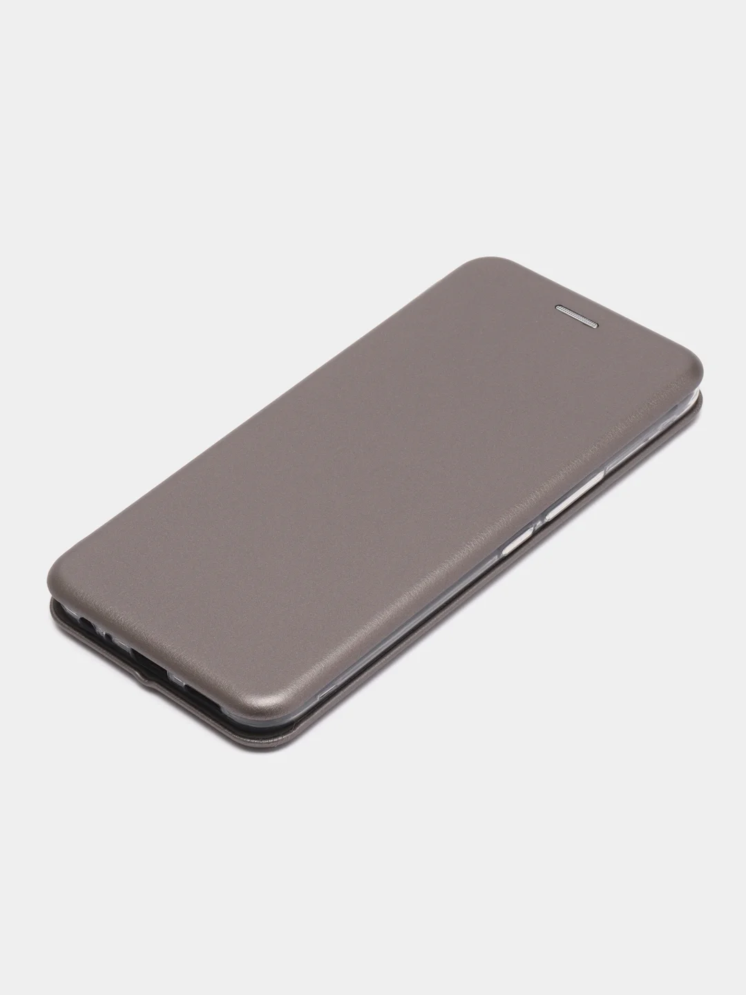 Серый чехол-книжка для Tecno Spark 8C / Spark Go 2022 (Техно Спарк 8С / Спарк Го 2022)