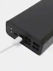 Черный внешний аккумулятор Power Bank, 40000 мА