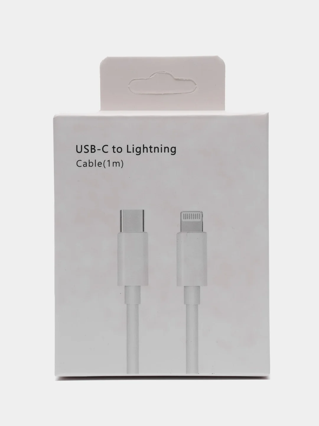 Кабель зарядного устройства Type-C - Lightning, 1 м