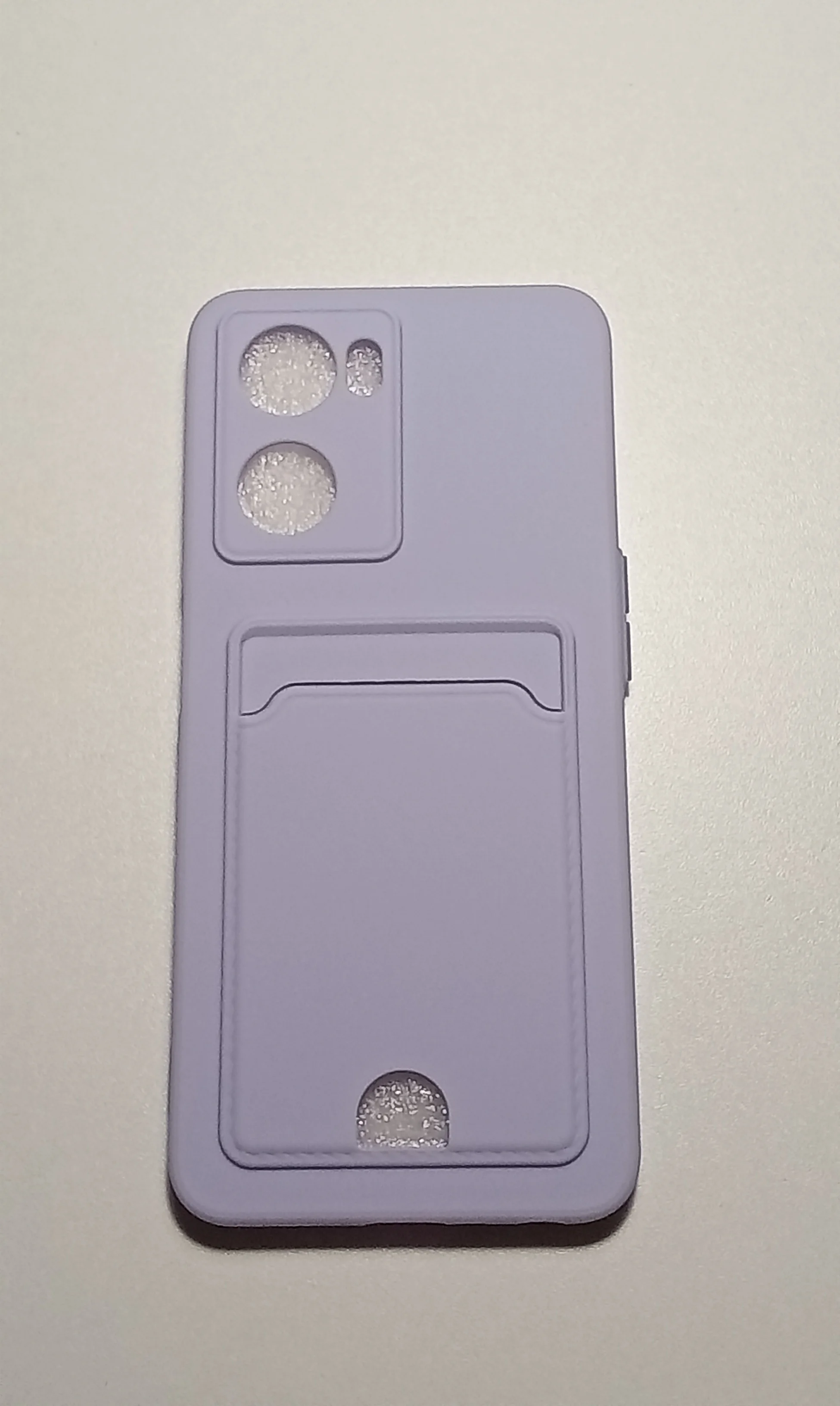 Прозрачный чехол для OPPO A57s / OPPO A77 5G / OnePlus Nord N20 SE с карманом для пластиковой карты #