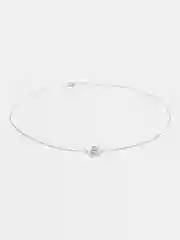 Серебряная цепочка с кулоном "Селфи", 925 проба