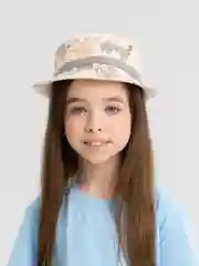 Золотой шляпка для девочки, летняя