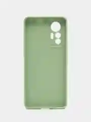 Зеленый силиконовый чехол для Xiaomi 12 Lite (Сяоми 12 Лайт), прозрачный