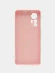 Пудровый силиконовый чехол для Xiaomi 12 Lite (Сяоми 12 Лайт), прозрачный