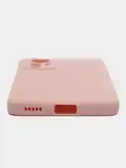Пудровый силиконовый чехол для Xiaomi 12 Lite (Сяоми 12 Лайт), прозрачный