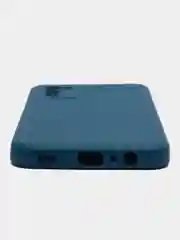 Синий чехол Samsung Galaxy A03s (Самсунг Гелакси А03С) силиконовый