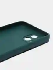 Тёмно-зелёный чехол для Infinix Smart 6 HD (Инфиникс Смарт 6 ХД), силиконовый