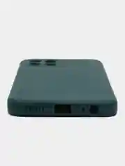 Тёмно-зелёный чехол для Infinix Smart 6 HD (Инфиникс Смарт 6 ХД), силиконовый
