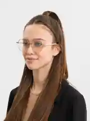 Молочный очки имиджевые