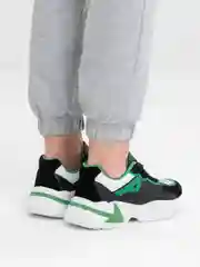 Зеленый кроссовки женские