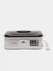 Белый йогуртница со стеклянными баночками