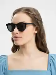 Солнцезащитные очки, женские, круглые