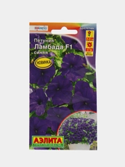 Петуния Ламбада синяя, многоцветковая