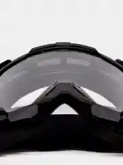 Очки кроссовые KML-O-1600, черные, стекло прозрачное
