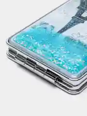 Морской зеркало складное, карманное, косметическое, двойное