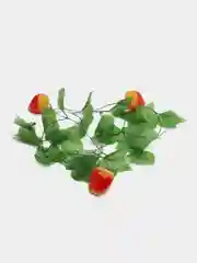 Красный искусственные цветы: клубника, виноград, апельсин, лианы