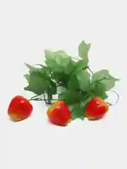 Красный искусственные цветы: клубника, виноград, апельсин, лианы