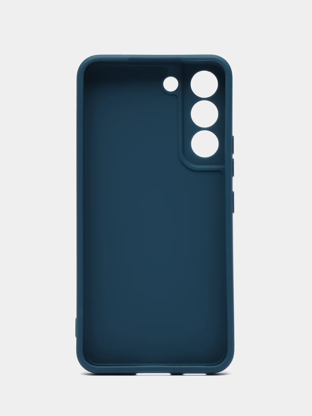 Синий чехол Samsung Galaxy S22 (Самсунг Галакси С22), силиконовый