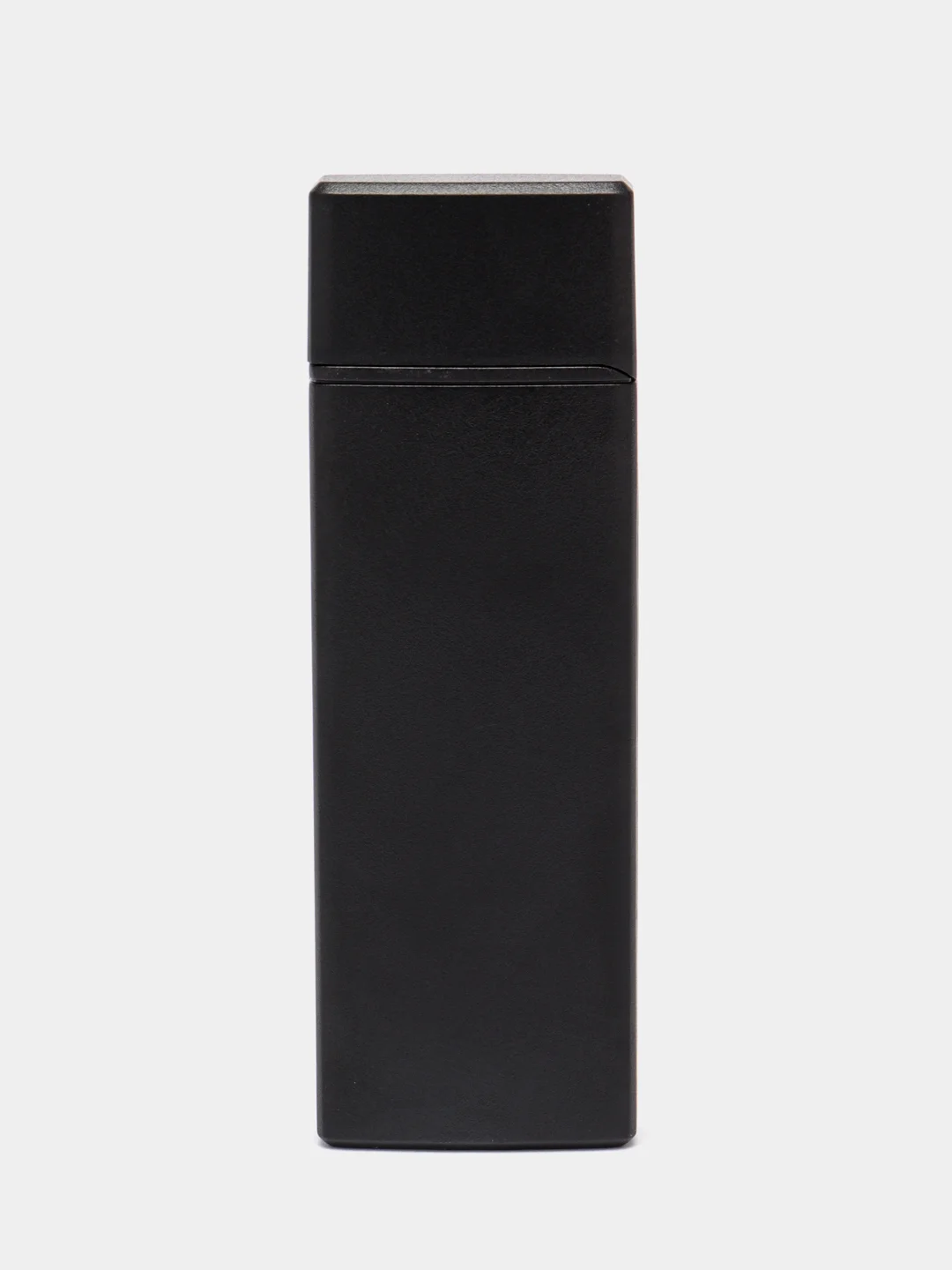 Черный зажигалка-usb электронная, импульсная