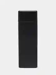 Черный зажигалка-usb электронная, импульсная
