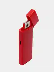 Красный зажигалка-usb электронная, импульсная