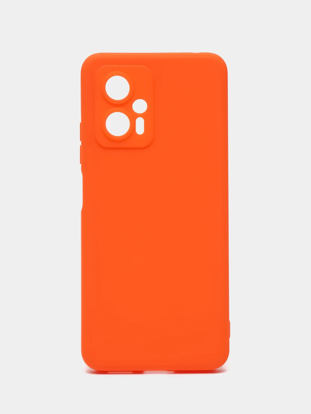 Оранжевый чехол для Xiaomi POCO X4 GT (Сяоми Поко Х4 ГТ), силиконовый