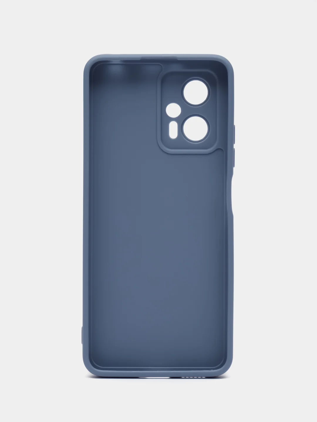 Синий меланж чехол для Xiaomi POCO X4 GT (Сяоми Поко Х4 ГТ), силиконовый
