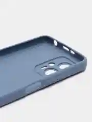 Синий меланж чехол для Xiaomi POCO X4 GT (Сяоми Поко Х4 ГТ), силиконовый