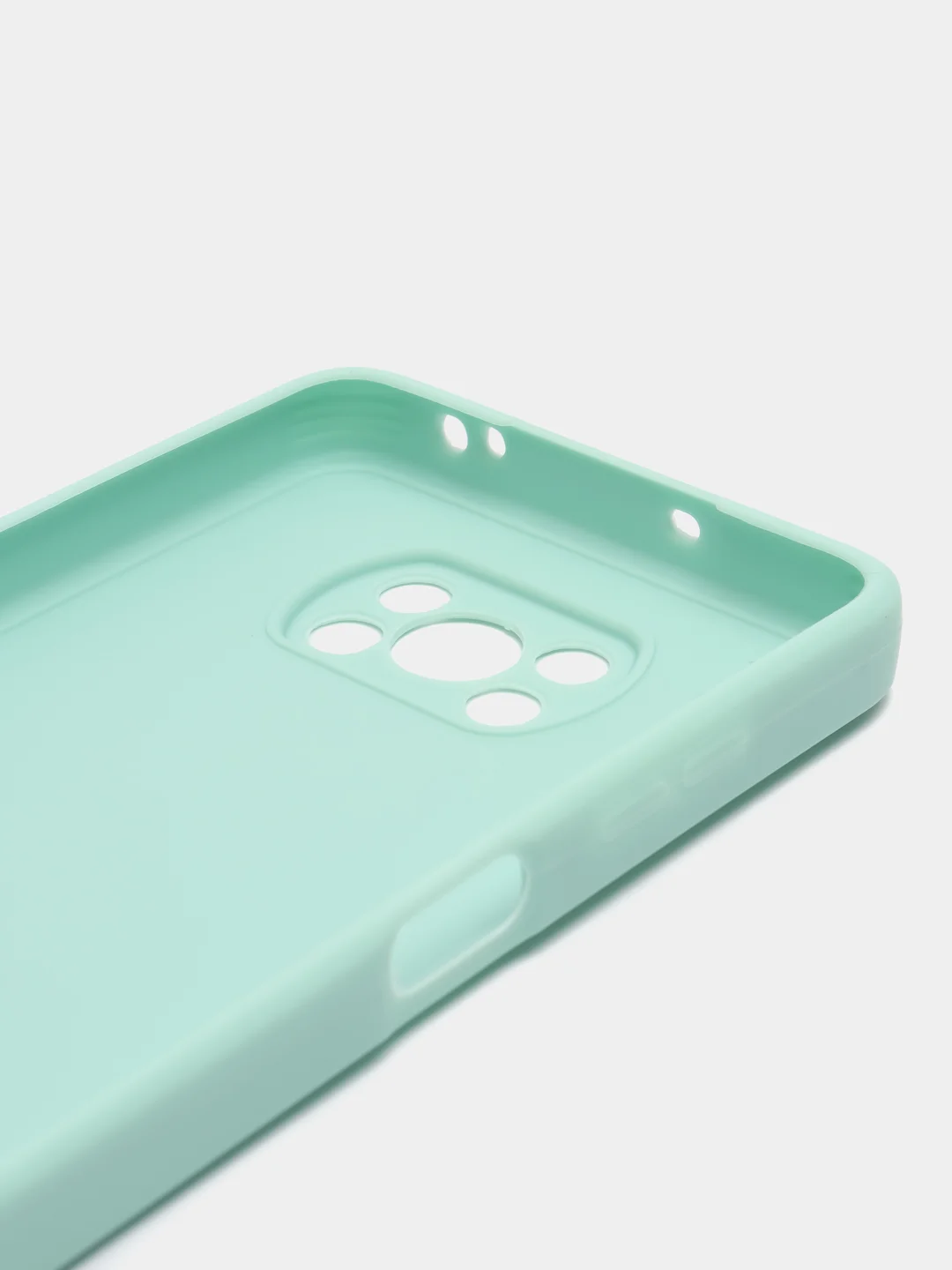 Мятный чехол для Xiaomi Poco X3 NFC, Poco X3 Pro (Сяоми Поко Икс3 нфс, Икс3 Про), силиконовый