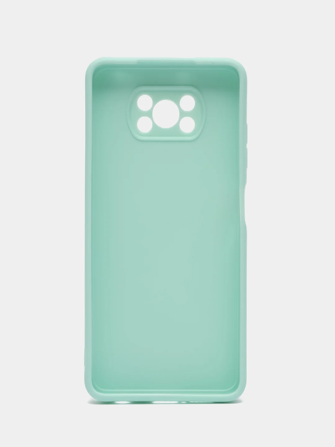 Мятный чехол для Xiaomi Poco X3 NFC, Poco X3 Pro (Сяоми Поко Икс3 нфс, Икс3 Про), силиконовый