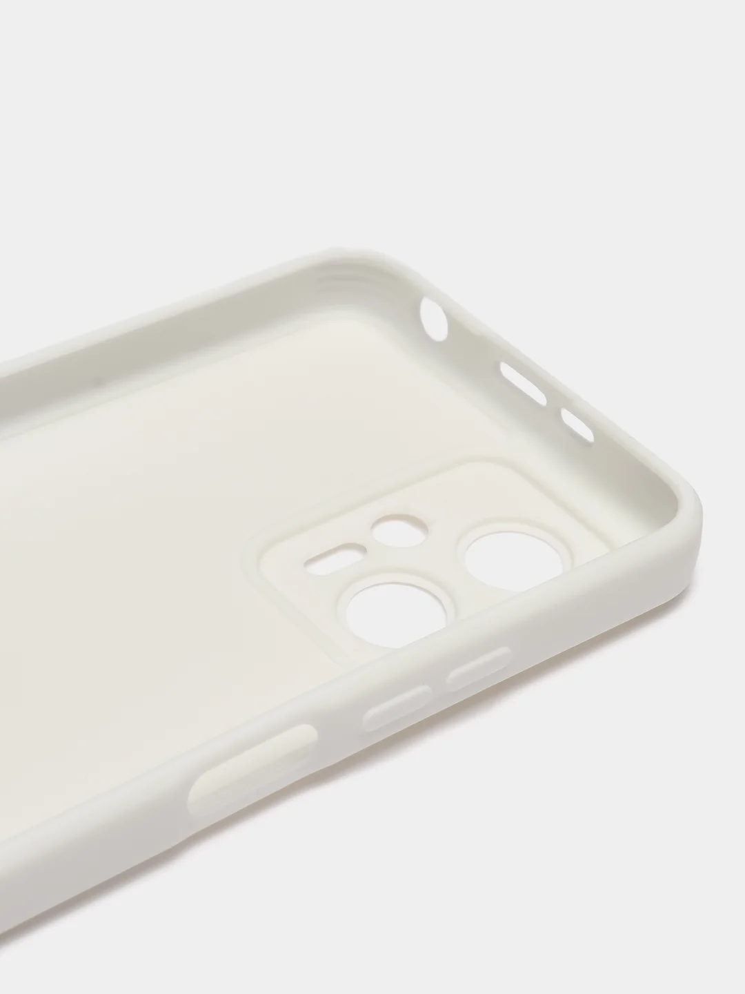 Белый чехол для Xiaomi POCO X4 GT (Сяоми Поко Х4 ГТ), силиконовый