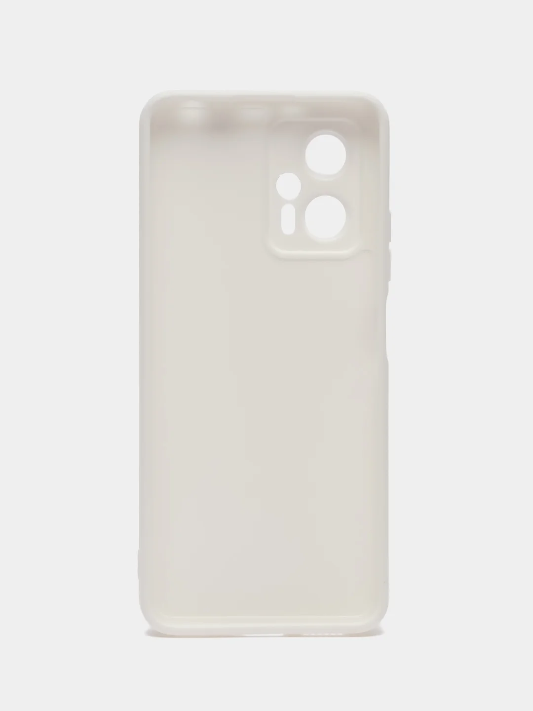 Белый чехол для Xiaomi POCO X4 GT (Сяоми Поко Х4 ГТ), силиконовый