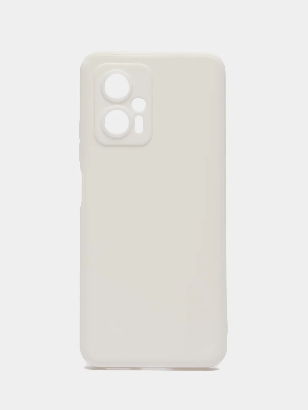 Белый чехол для Xiaomi POCO X4 GT (Сяоми Поко Х4 ГТ), силиконовый
