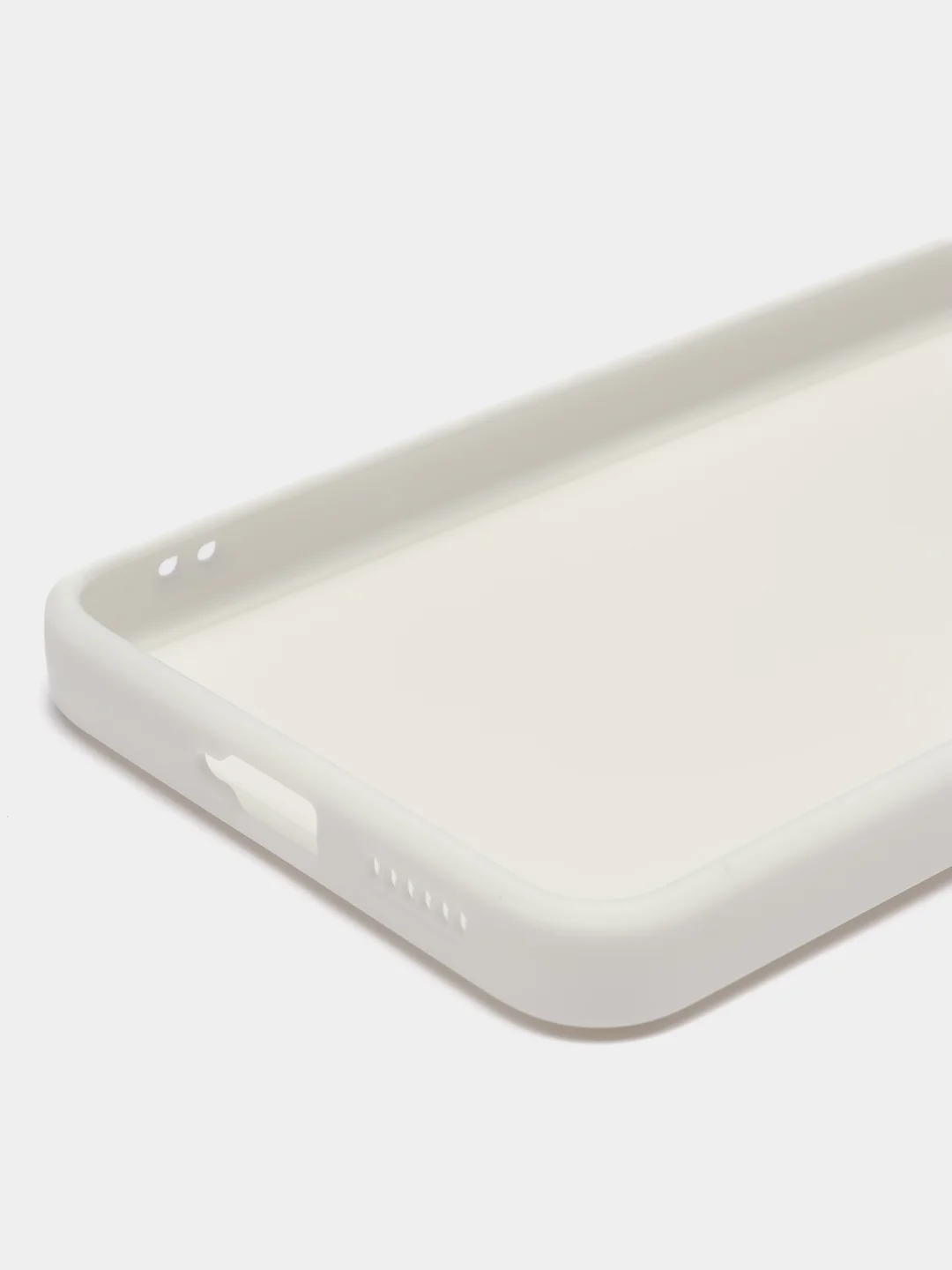 Белый чехол для Xiaomi POCO X4 GT (Сяоми Поко Х4 ГТ), силиконовый