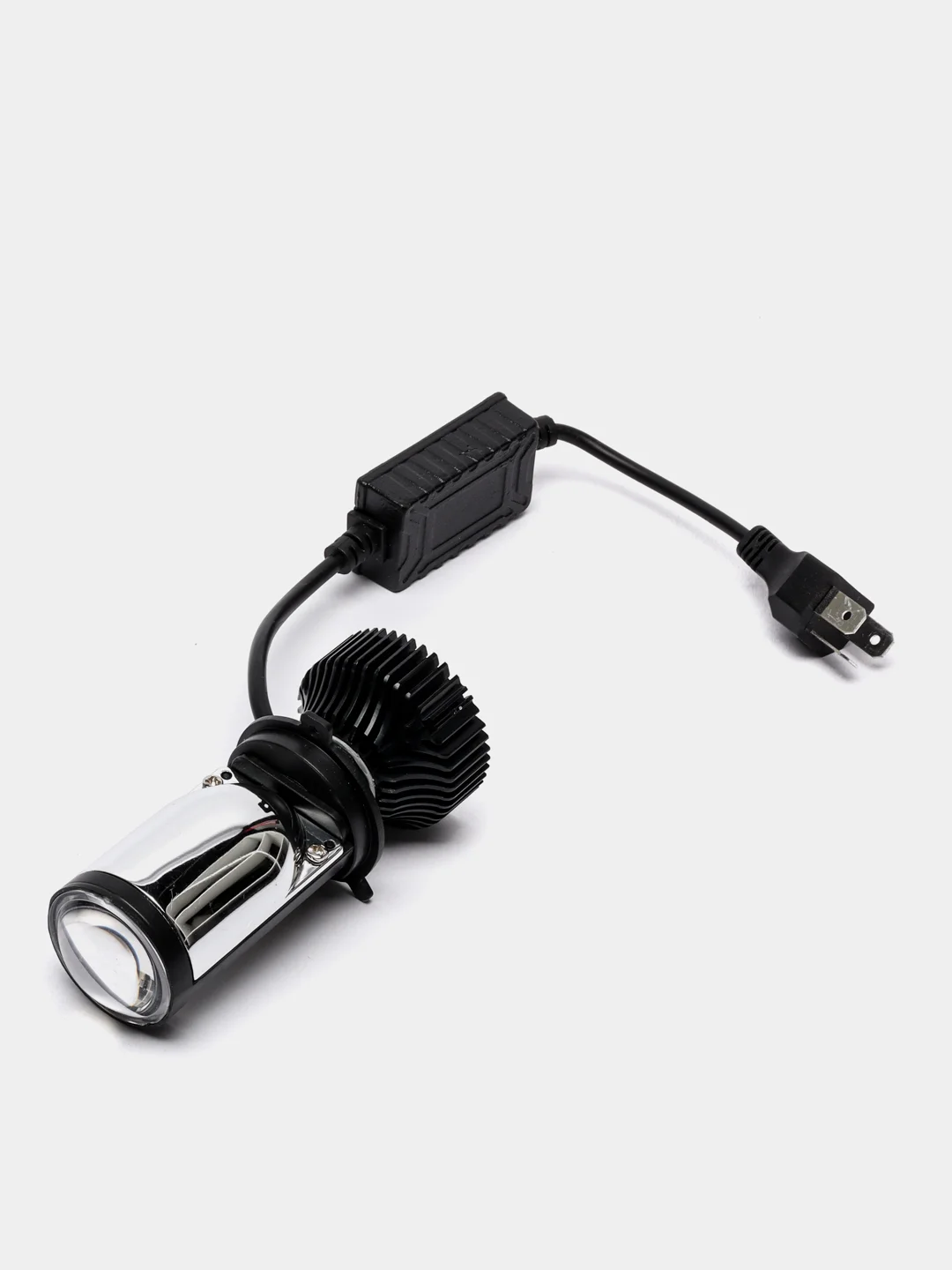 Светодиодные лампы с линзой Bi Led H4, автомобильные лампы 12-24V, подарок на новый год