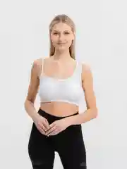 Белый топ женский, базовый