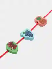 Салатовый шнуровка бусины ассорти