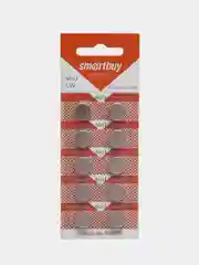 Батарейки 10 шт, Smartbuy AG13 (LR44, L1154, A76, G13, SR44, V13GA), для игрушек