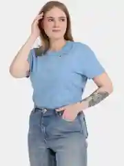 Голубой женская футболка Good vibes, 100% хлопок