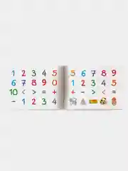 IQ задачки с многоразовыми наклейками Айрис-пресс. Играем с цифрами. 4+